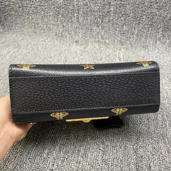 100% Authentic Gucci Padlock Bee Star Shoulder Bag - Picture 4 of 14